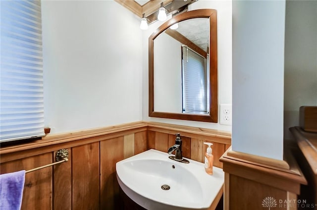 bathroom featuring sink