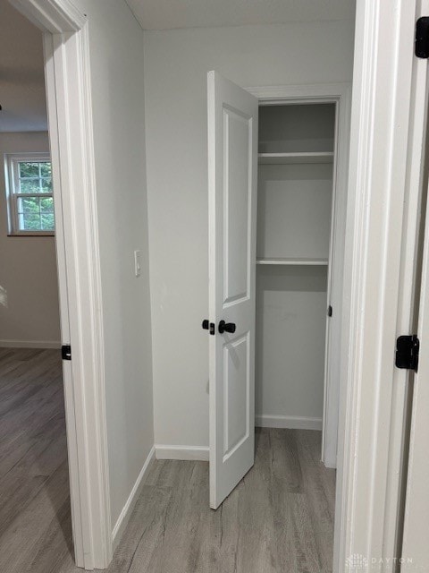 view of closet