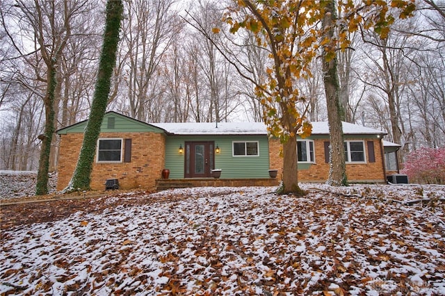 view of ranch-style house