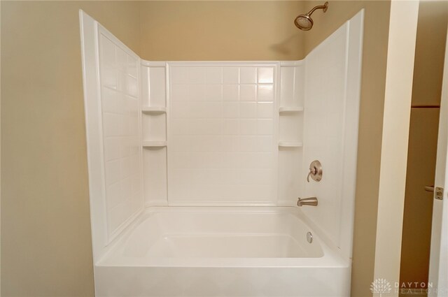 bathroom featuring shower / washtub combination