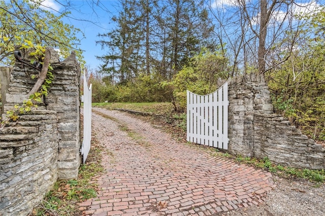 view of gate