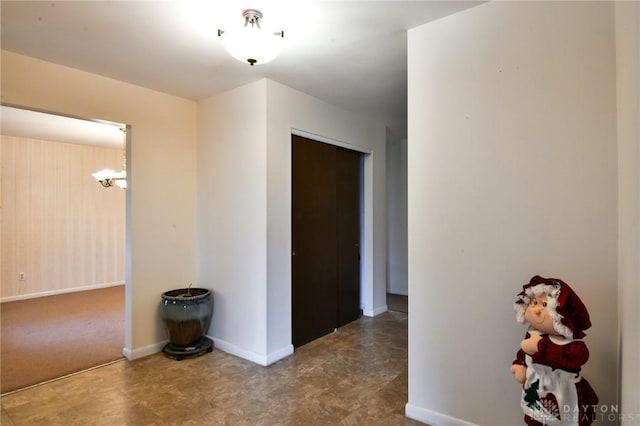 5331 Birchbend Ct, Dayton, OH 45415 - hallway with baseboards