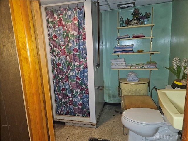 bathroom with toilet