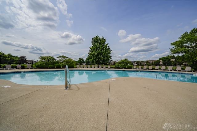 view of pool