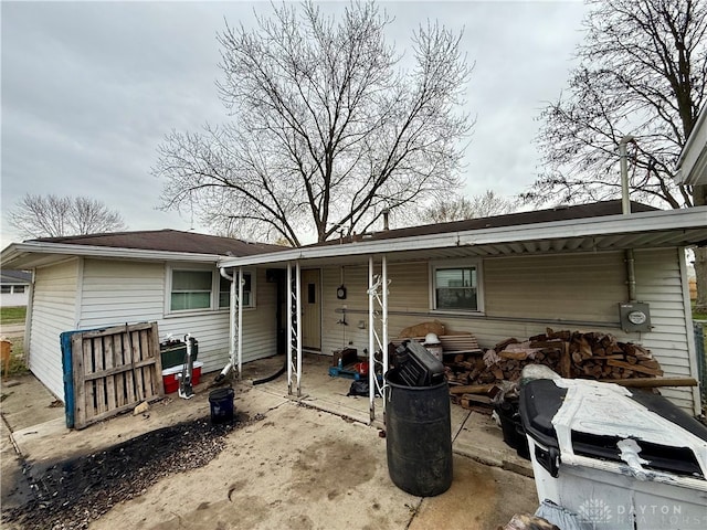 view of back of house