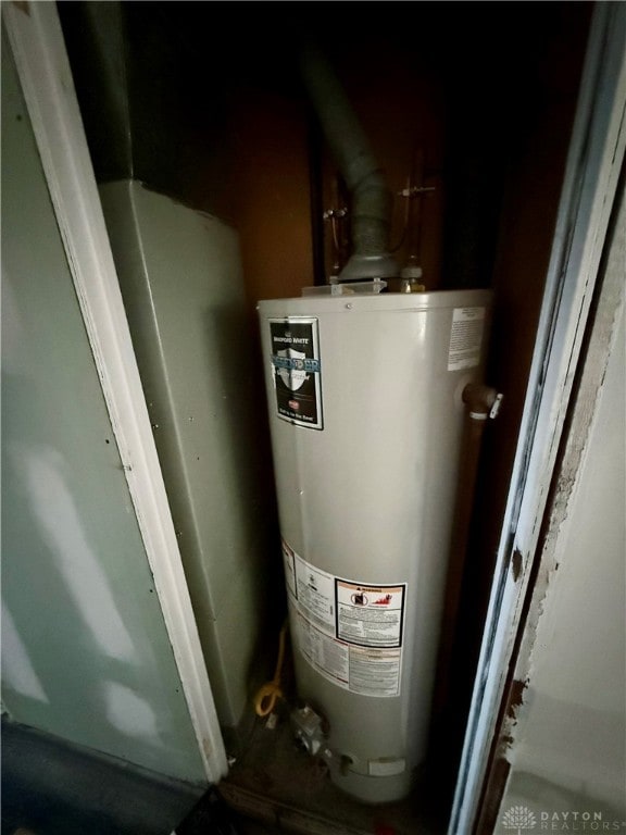 utilities with gas water heater