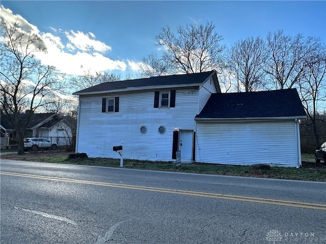 view of property exterior