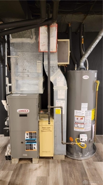 utilities featuring water heater