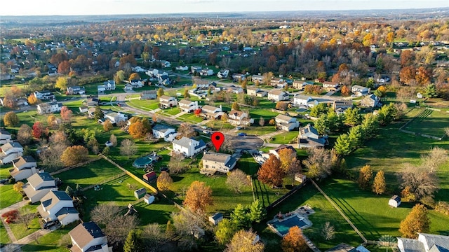 aerial view