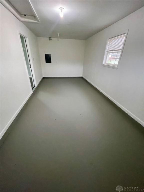 view of empty room