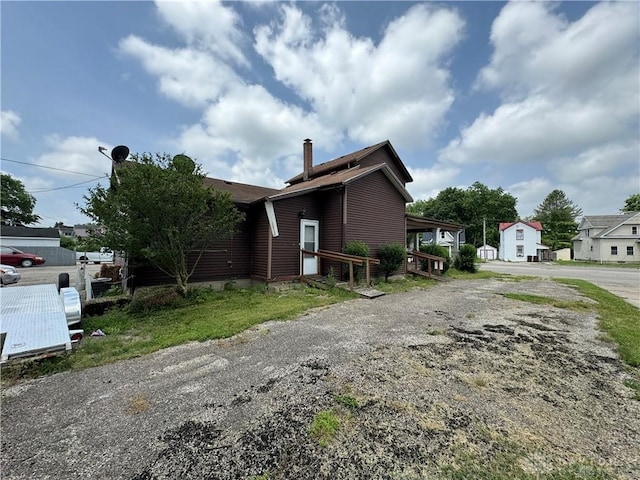 view of front of house