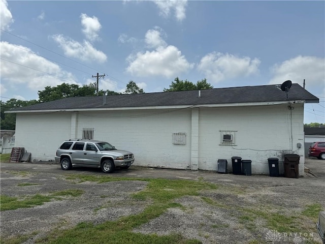 view of rear view of house