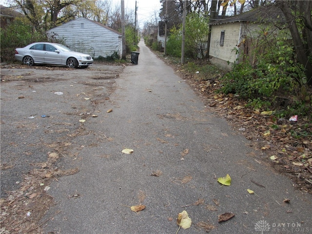 view of road