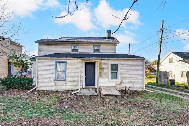 view of bungalow-style home