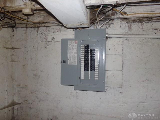 utility room with electric panel