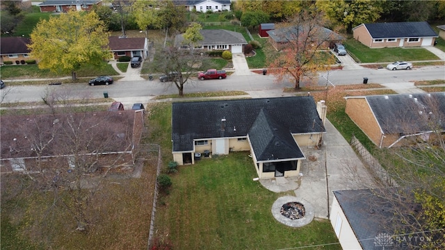 1246 Angiers Dr, Dayton, OH 45417 - drone / aerial view with a residential view