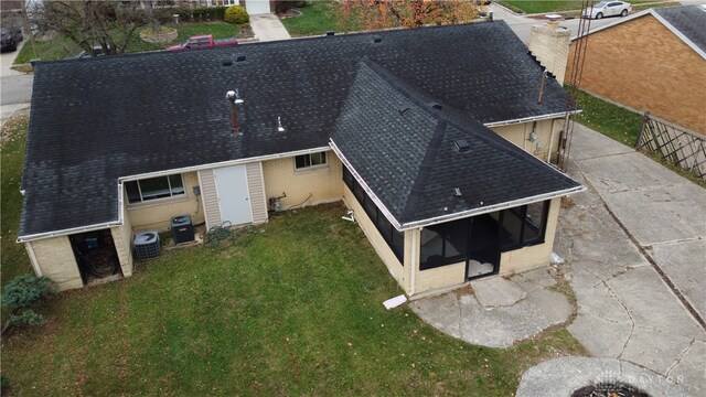 1246 Angiers Dr, Dayton, OH 45417 - aerial view