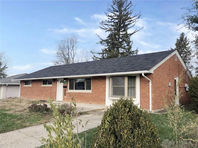 view of ranch-style house