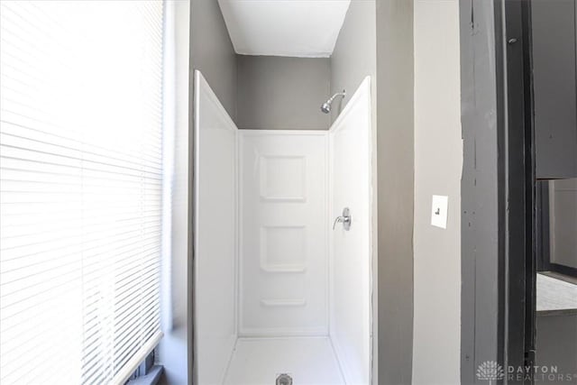 bathroom with walk in shower