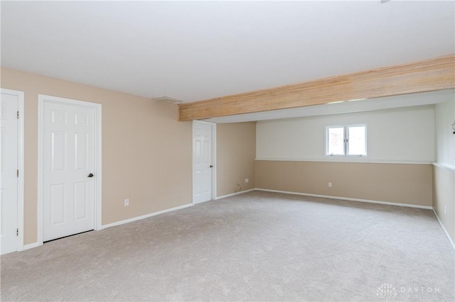 empty room featuring carpet