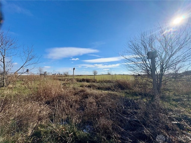 view of nature with a rural view