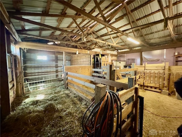 view of stable