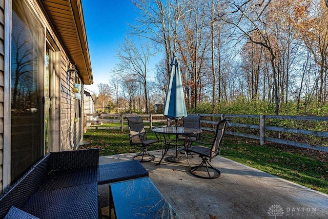 view of patio / terrace