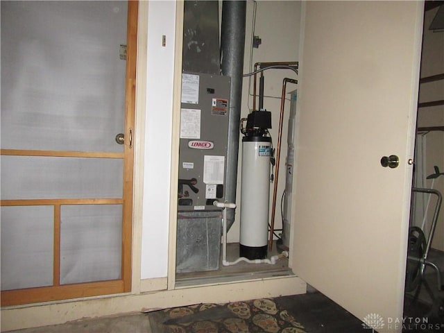 view of utility room