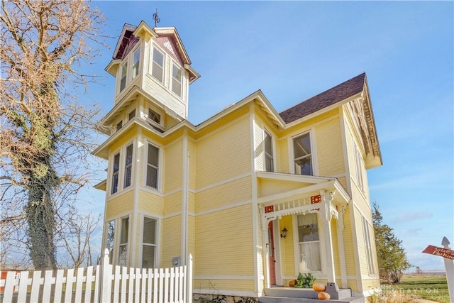 view of victorian house