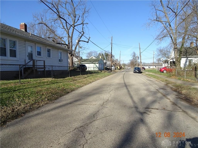 view of street