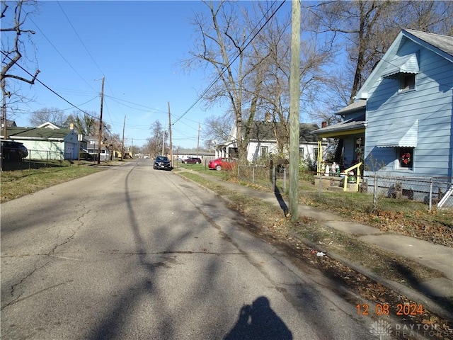 view of street