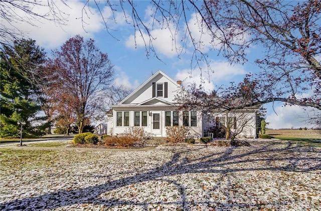 view of front of house