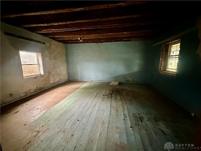 interior space featuring hardwood / wood-style flooring