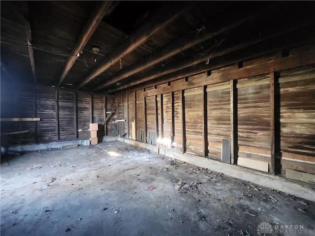 misc room featuring concrete floors