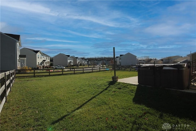 view of yard featuring a patio area