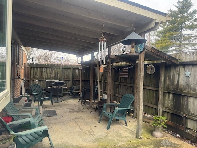 view of patio / terrace