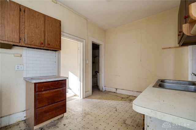 kitchen with sink