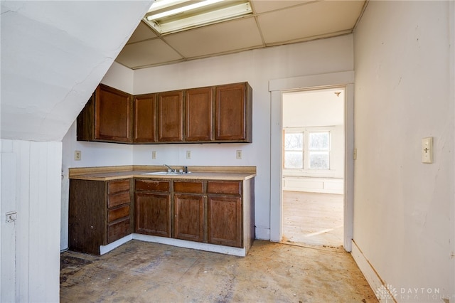 kitchen featuring sink