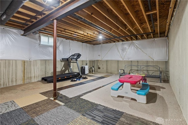 view of workout room