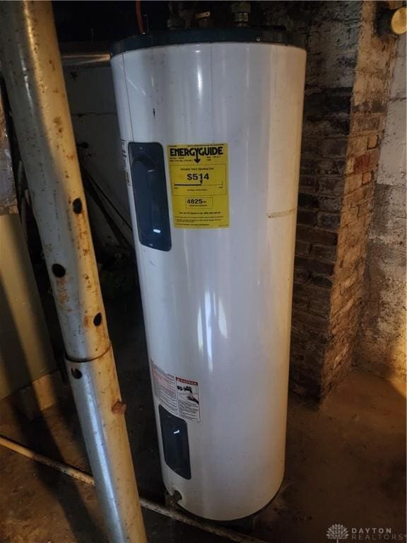 utilities featuring electric water heater