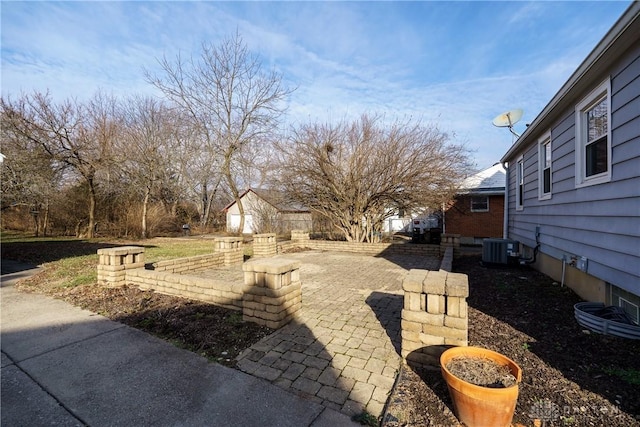 view of patio / terrace featuring cooling unit