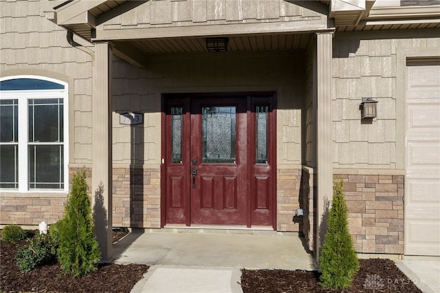 view of property entrance