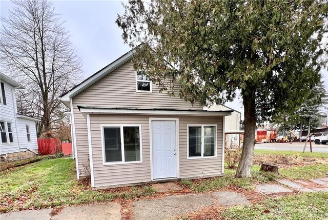 view of rear view of house