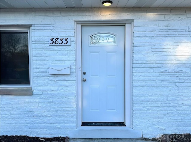 view of property entrance