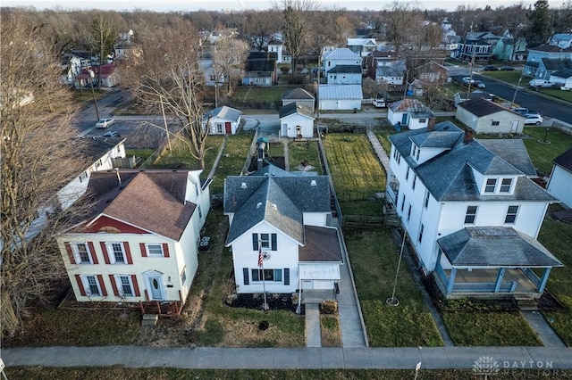 615 E Main St, Greenville, OH 45331 - birds eye view of property featuring a residential view