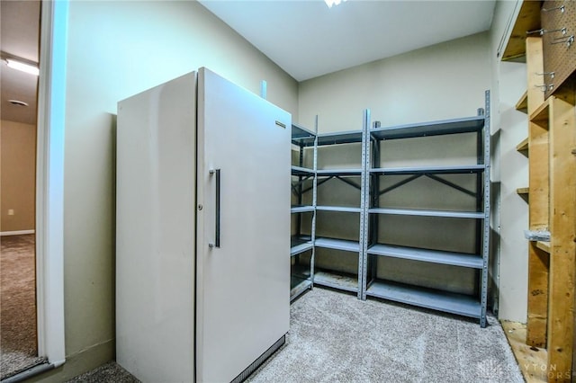 view of pantry