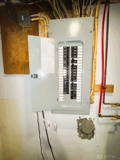 utilities with electric panel