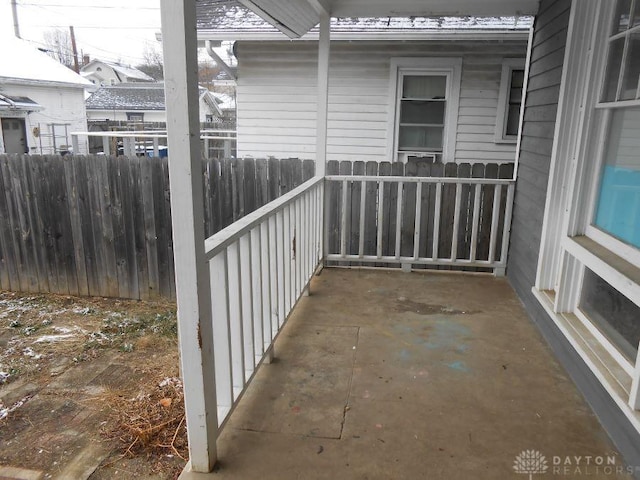 view of patio / terrace