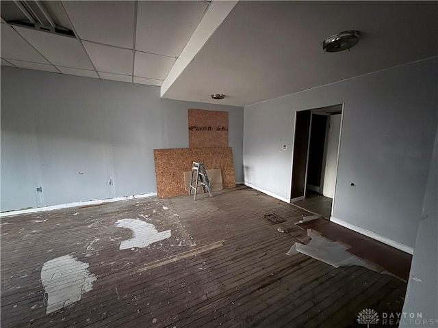 view of unfurnished living room