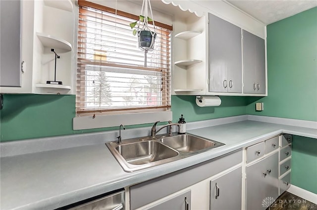 kitchen with dishwasher and sink